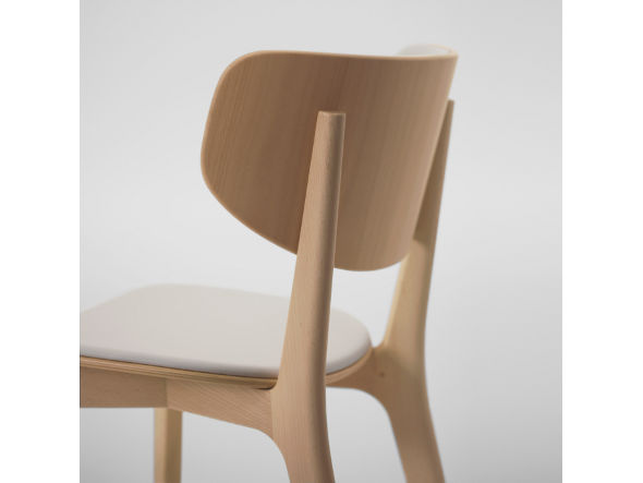 Roundish Chair / ラウンディッシュ チェア 張座（ビーチ） （チェア・椅子 > ダイニングチェア） 4