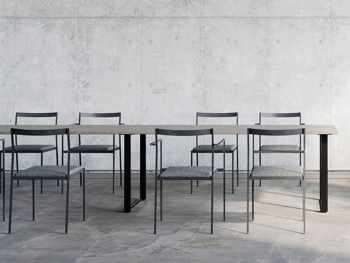 杉山製作所 KUROTETSU
SHIN STACKING CHAIR / すぎやませいさくしょ クロテツ
シン スタッキングチェア （チェア・椅子 > ダイニングチェア） 7