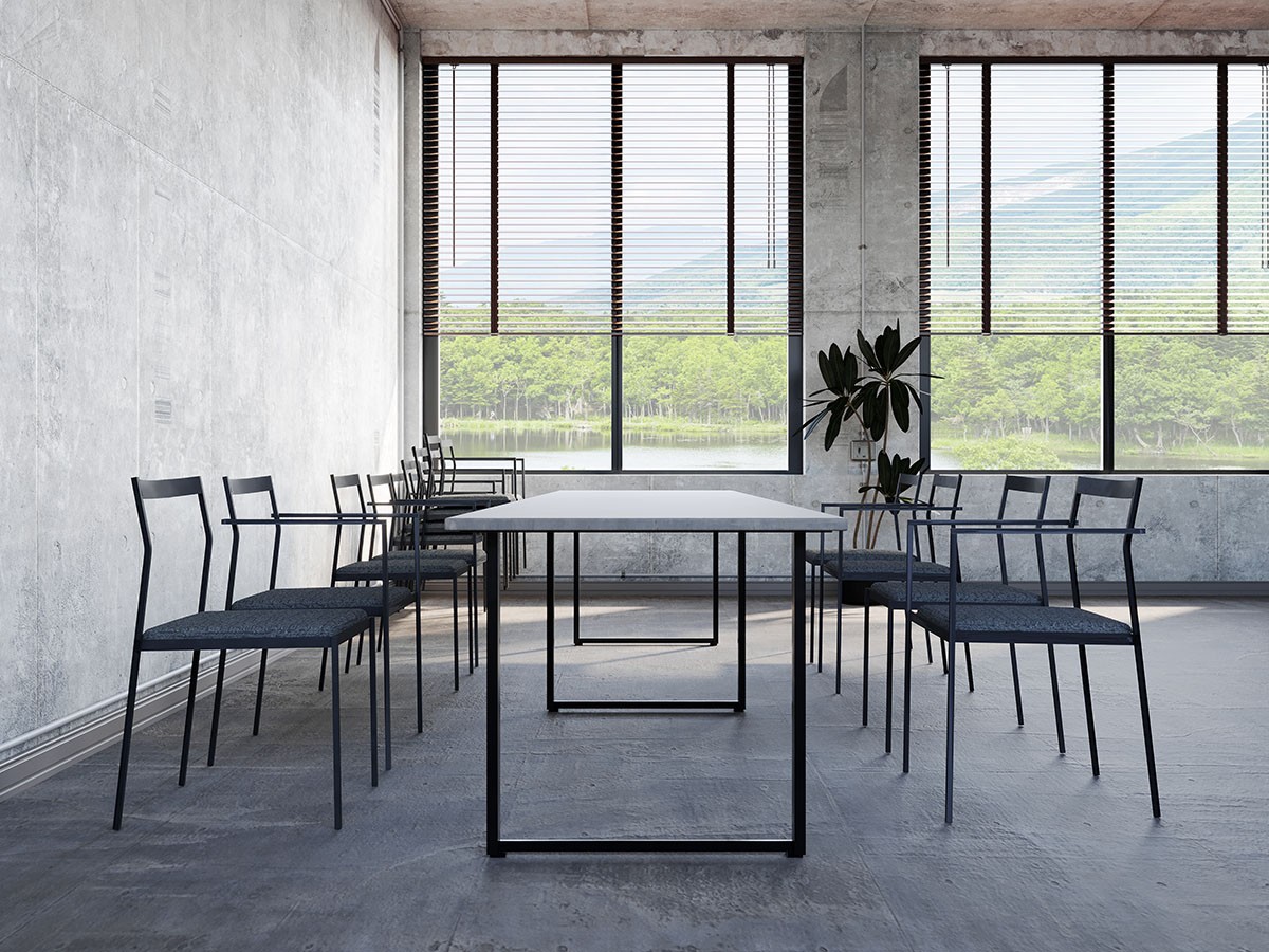 杉山製作所 KUROTETSU
SHIN STACKING CHAIR / すぎやませいさくしょ クロテツ
シン スタッキングチェア （チェア・椅子 > ダイニングチェア） 8