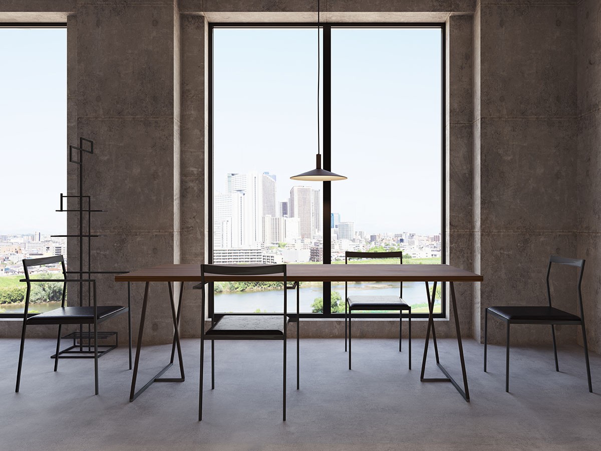 杉山製作所 KUROTETSU
SHIN STACKING CHAIR / すぎやませいさくしょ クロテツ
シン スタッキングチェア （チェア・椅子 > ダイニングチェア） 2