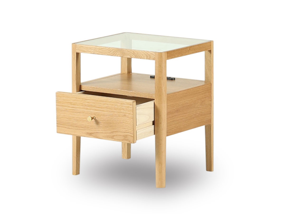 InRoom ROENA BEDSIDE CHEST / インルーム ロエナ ベッドサイドチェスト （テーブル > サイドテーブル） 8