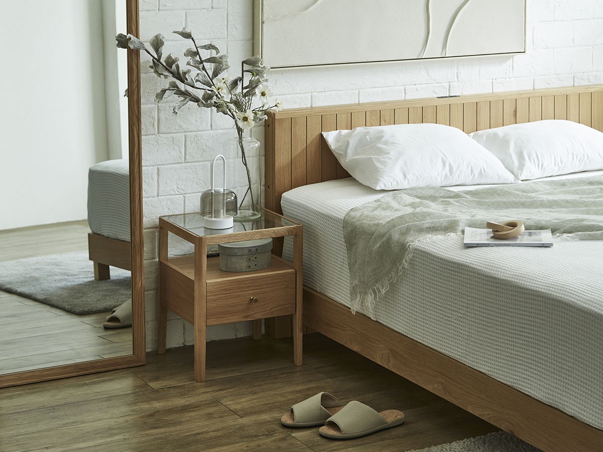 InRoom ROENA BEDSIDE CHEST / インルーム ロエナ ベッドサイドチェスト （テーブル > サイドテーブル） 3