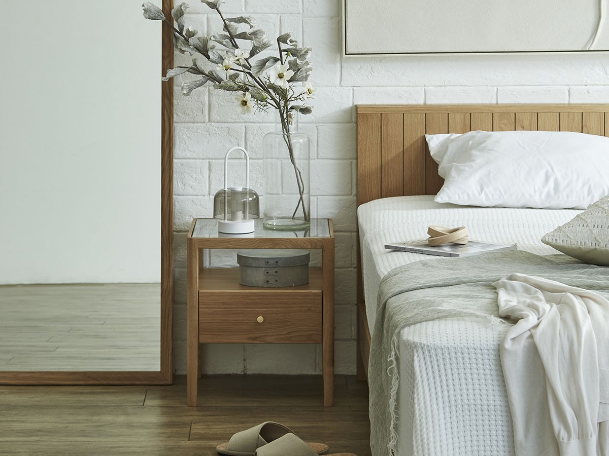 InRoom ROENA BEDSIDE CHEST / インルーム ロエナ ベッドサイドチェスト （テーブル > サイドテーブル） 5