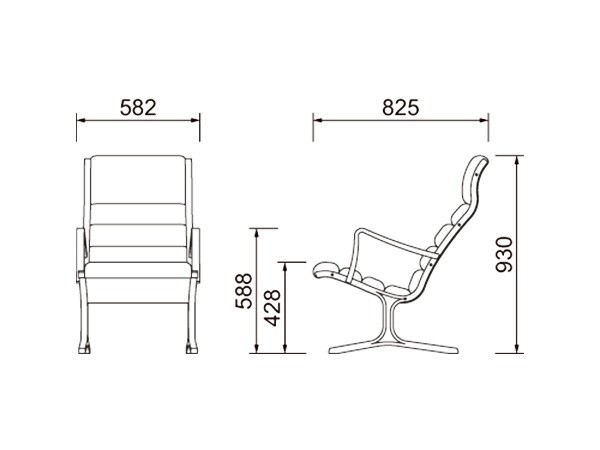 天童木工 Highback Chair / てんどうもっこう ハイバックチェア T