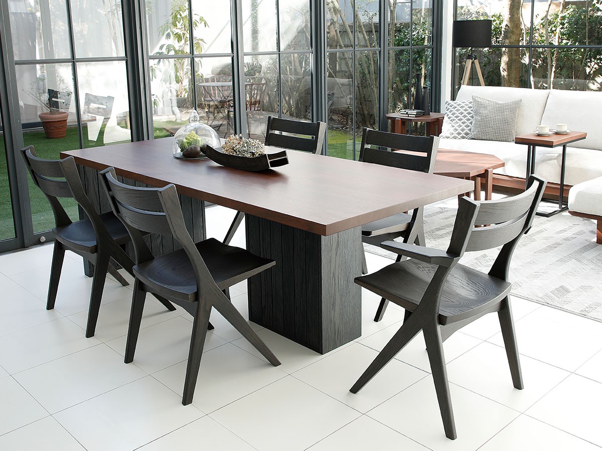 TACT DINING SEMI ARM CHAIR / タクト ダイニング セミアームチェア （チェア・椅子 > ダイニングチェア） 9