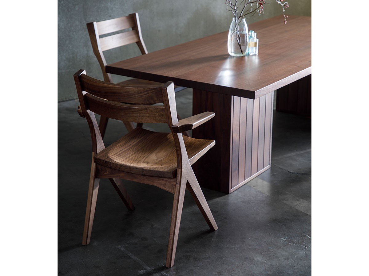 TACT DINING SEMI ARM CHAIR / タクト ダイニング セミアームチェア （チェア・椅子 > ダイニングチェア） 5
