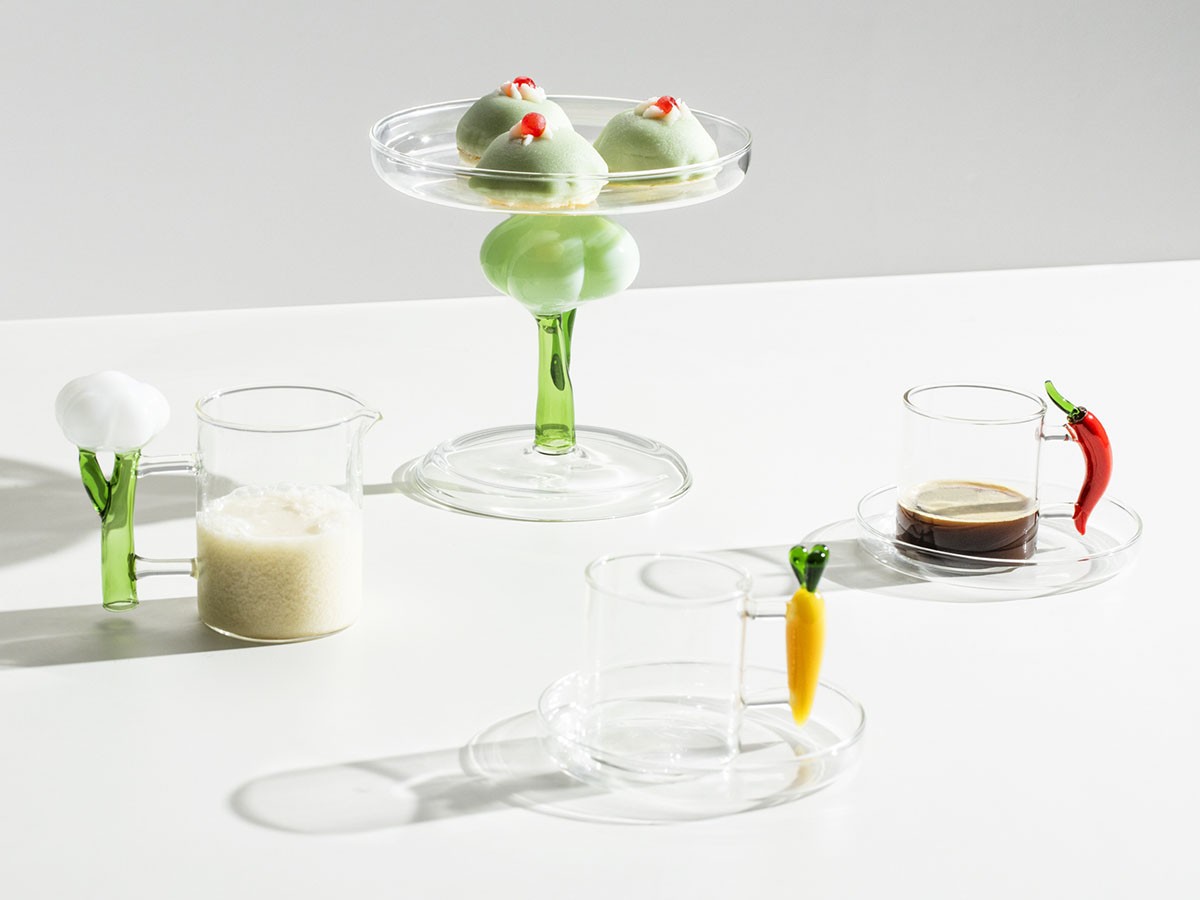 ICHENDORF MILANO Vegetables Coffee Cup Raddish / イッケンドルフ・ミラノ ベジタブル デミタスカップ & ソーサー 
ラディッシュ 100ml （食器・テーブルウェア > コーヒーカップ・ティーカップ） 3