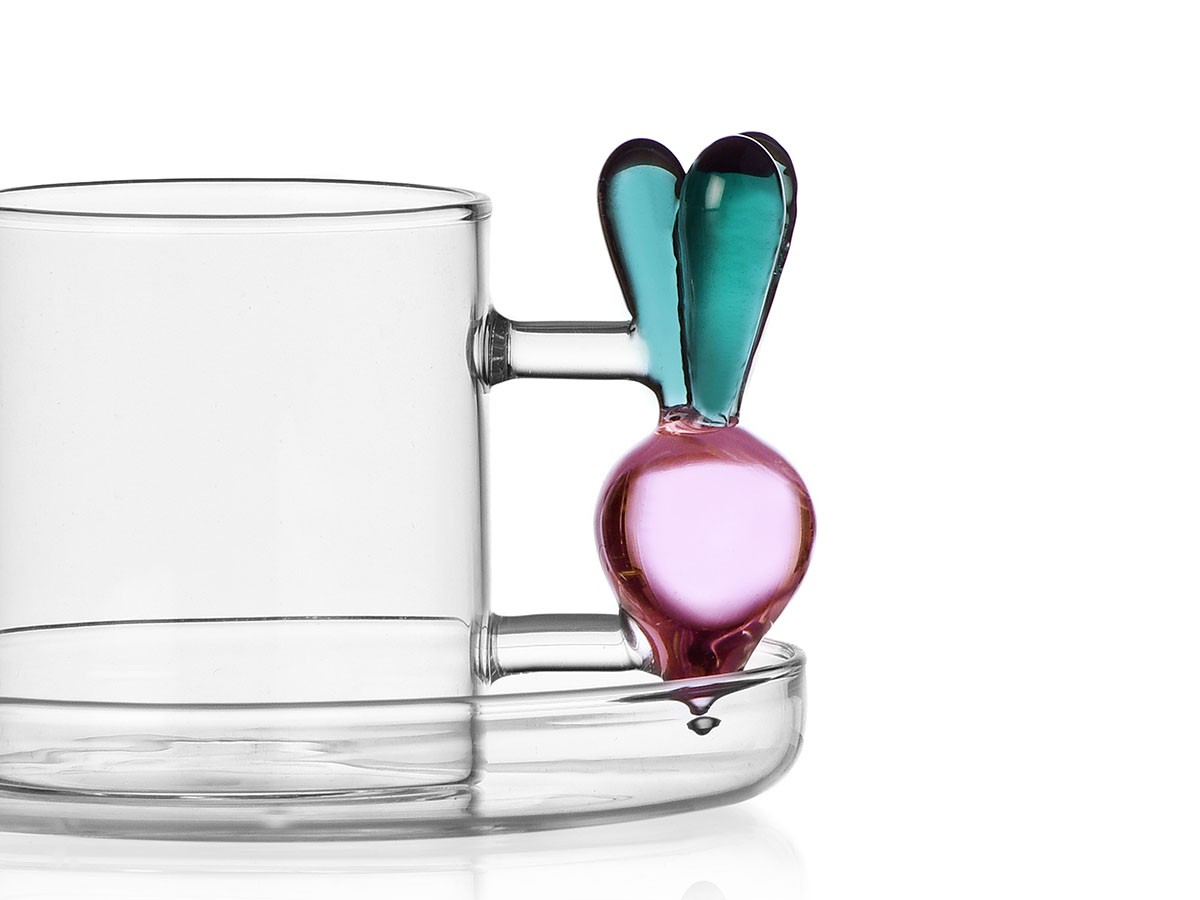 ICHENDORF MILANO Vegetables Coffee Cup Raddish / イッケンドルフ・ミラノ ベジタブル デミタスカップ & ソーサー 
ラディッシュ 100ml （食器・テーブルウェア > コーヒーカップ・ティーカップ） 2