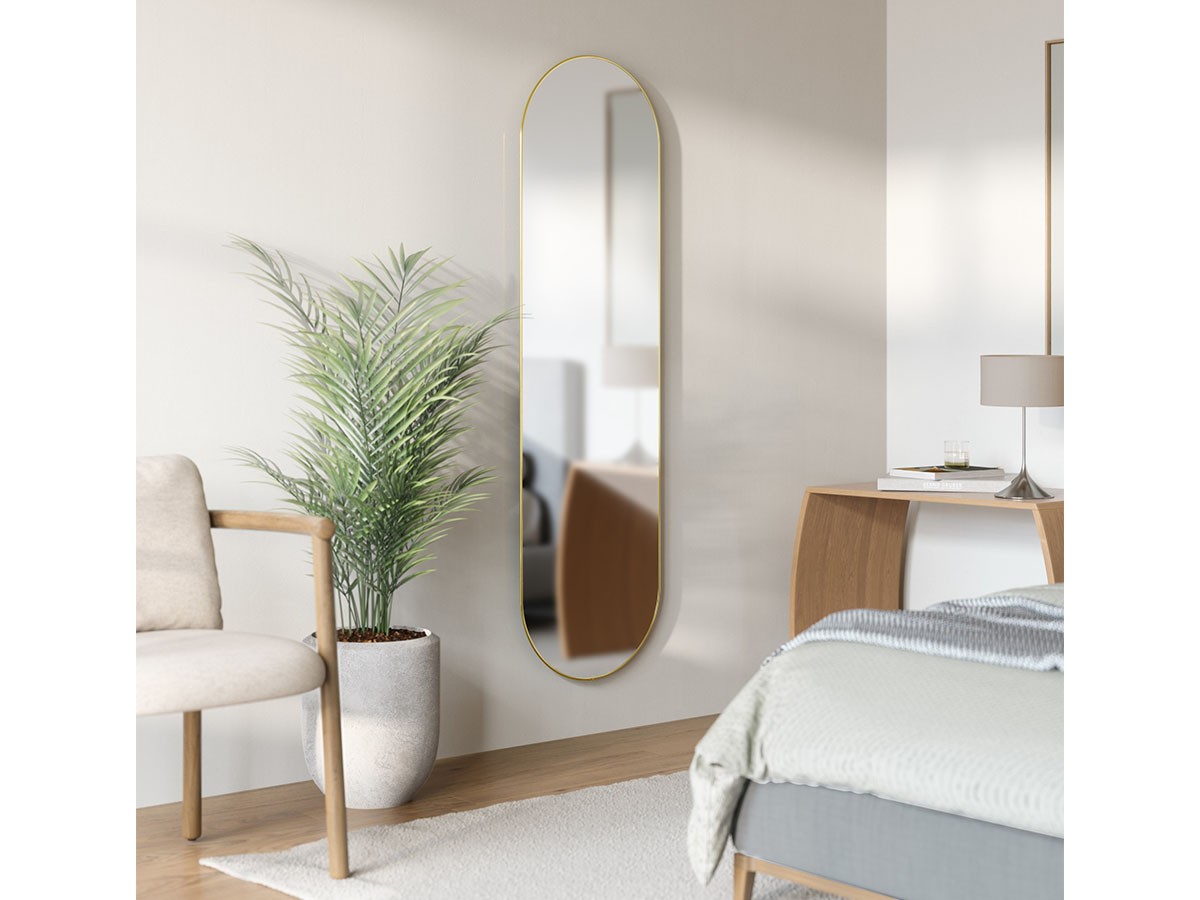 Umbra Hubba Pill Mirror / アンブラ フーバ ピル ミラー 157 × 45cm （ミラー・ドレッサー > 姿見・スタンドミラー） 4