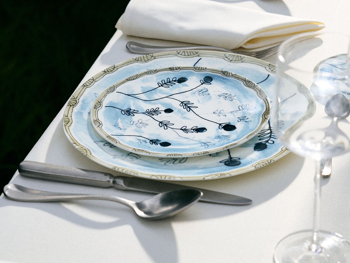 MIDNIGHT FLOWERS by MARNI
Starter Plate Mirtillo Tea / ミッドナイトフラワーズ バイ マルニ
スタータープレート  ミルティッロティー 24cm （食器・テーブルウェア > 皿・プレート） 8