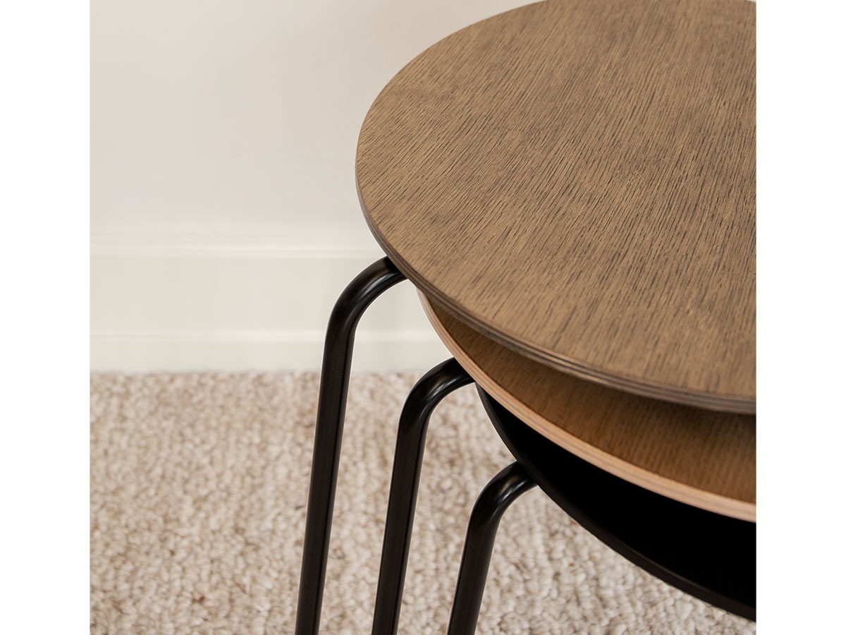 ferm LIVING Herman Stool / ファームリビング ハーマンスツール（ブラックフレーム） （チェア・椅子 > スツール） 11