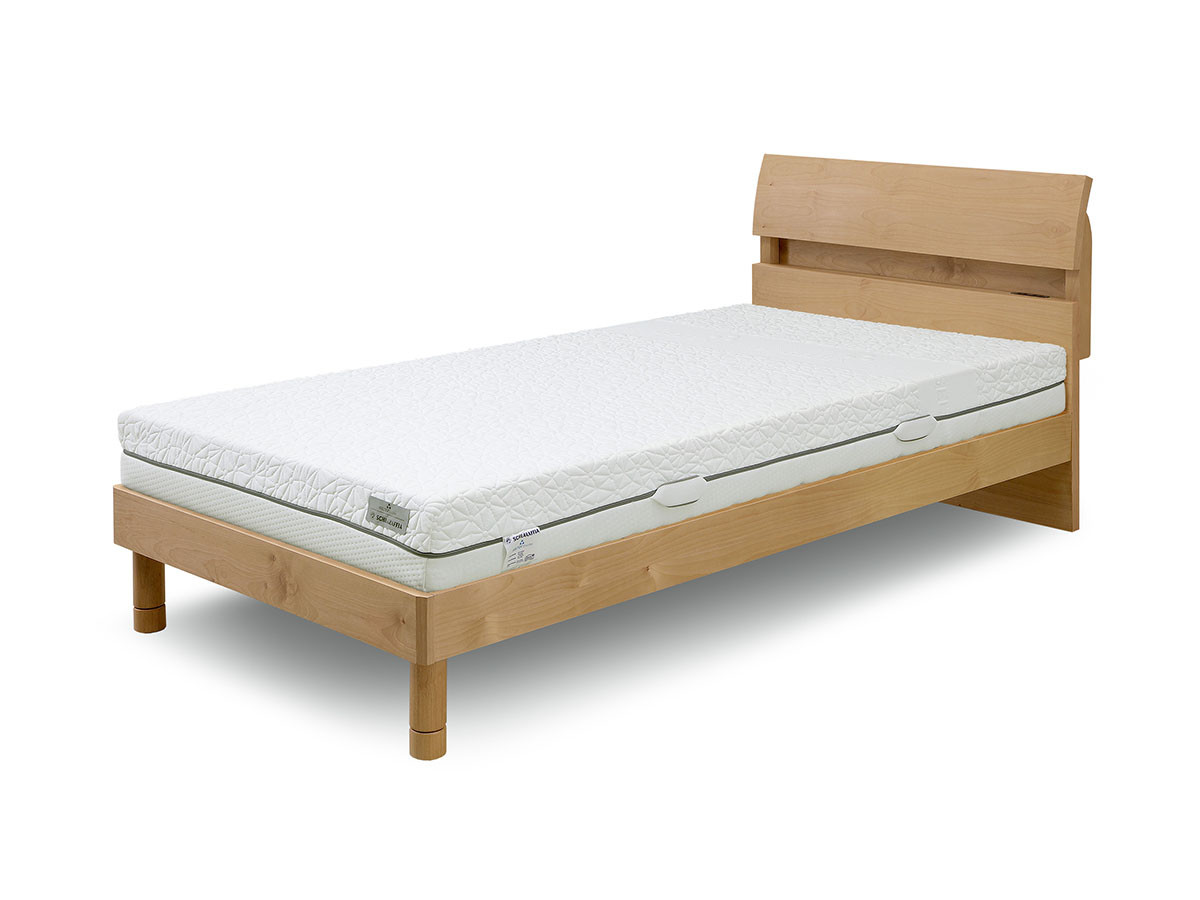 Bed Frame / ベッドフレーム e22001（アルダー） （ベッド > シングルベッド） 1