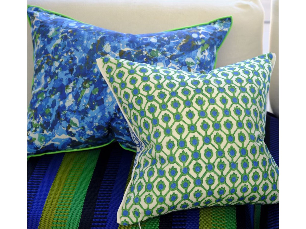 DESIGNERS GUILD Odisha Outdoor Cushion / デザイナーズギルド オディーシャ アウトドア クッション 60 × 45cm （クッション > クッション・クッションカバー） 8