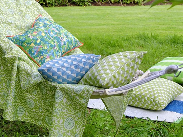 DESIGNERS GUILD Odisha Outdoor Cushion / デザイナーズギルド
