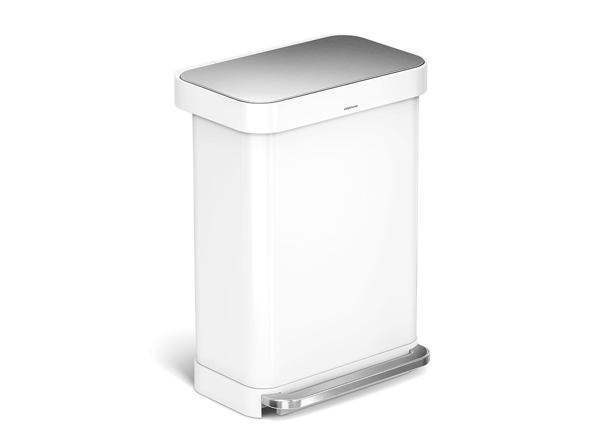 simplehuman Rectangular Step Can / シンプルヒューマン レクタンギュラー ステップカン 55L （ごみ箱・玄関小物 > ごみ箱・ダストボックス） 15