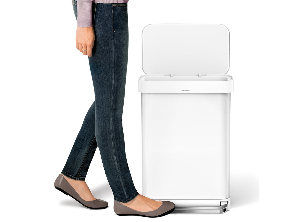 simplehuman Rectangular Step Can / シンプルヒューマン レクタンギュラー ステップカン 55L （ごみ箱・玄関小物 > ごみ箱・ダストボックス） 25
