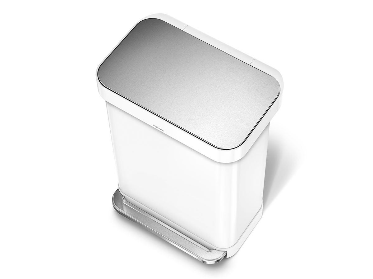 simplehuman Rectangular Step Can / シンプルヒューマン レクタンギュラー ステップカン 55L （ごみ箱・玄関小物 > ごみ箱・ダストボックス） 18
