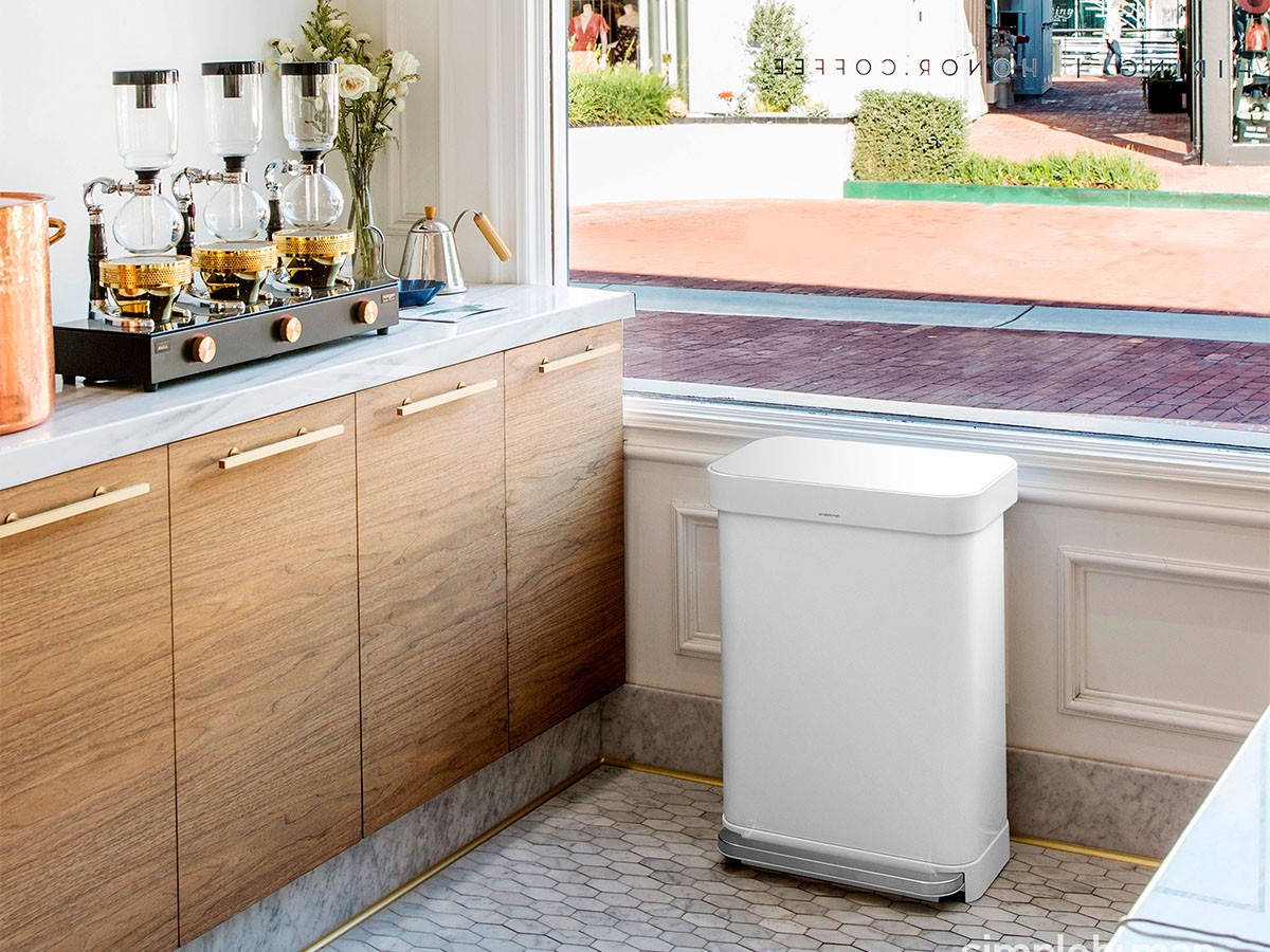 simplehuman Rectangular Step Can / シンプルヒューマン レクタンギュラー ステップカン 55L （ごみ箱・玄関小物 > ごみ箱・ダストボックス） 9