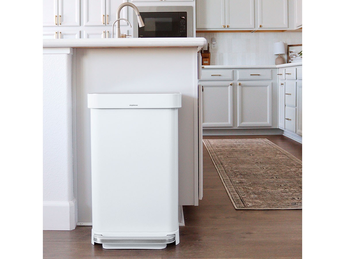 simplehuman Rectangular Step Can / シンプルヒューマン レクタンギュラー ステップカン 55L （ごみ箱・玄関小物 > ごみ箱・ダストボックス） 10
