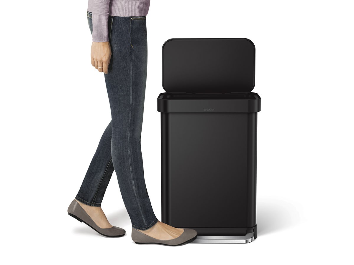 simplehuman Rectangular Step Can / シンプルヒューマン レクタンギュラー ステップカン 55L （ごみ箱・玄関小物 > ごみ箱・ダストボックス） 28