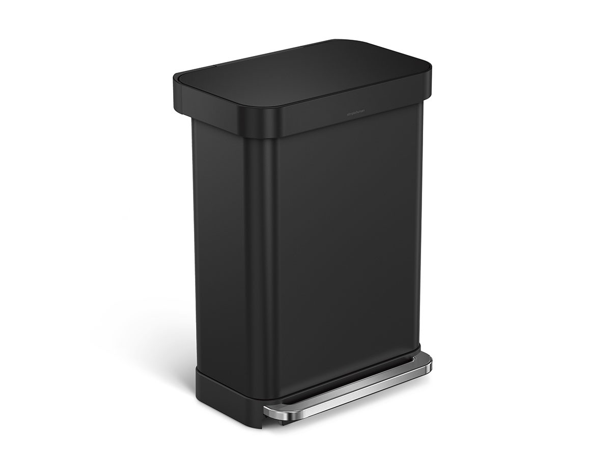 simplehuman Rectangular Step Can / シンプルヒューマン レクタンギュラー ステップカン 55L （ごみ箱・玄関小物 > ごみ箱・ダストボックス） 21