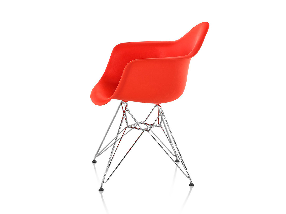 Herman Miller Eames Molded Plastic Arm Shell Chair / ハーマンミラー イームズ  プラスチックアームシェルチェア, ワイヤーベース DAR. BK / DAR. 91 / DAR. 47