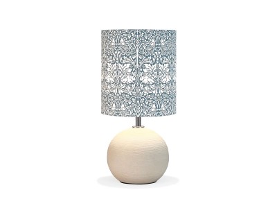 ROYAL DOULTON LIGHTING FUSION PLATINUM SQUAT TOUCH TABLE LAMP / ロイヤルドルトン  ライティング フュージョンプラチナム スクワットタッチ テーブルランプ RD / FP005（ホワイト） - インテリア・家具通販【FLYMEe】