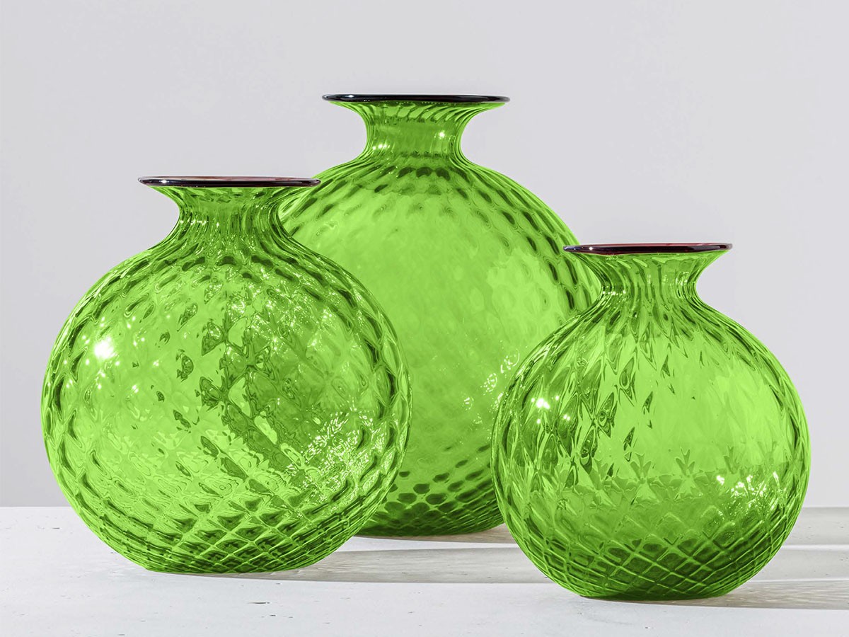 VENINI MONOFIORI BALLOTON / ヴェニーニ モノフィオーリ バロトン 100.18 （花器・プランター・グリーン > 花瓶・フラワーベース） 38