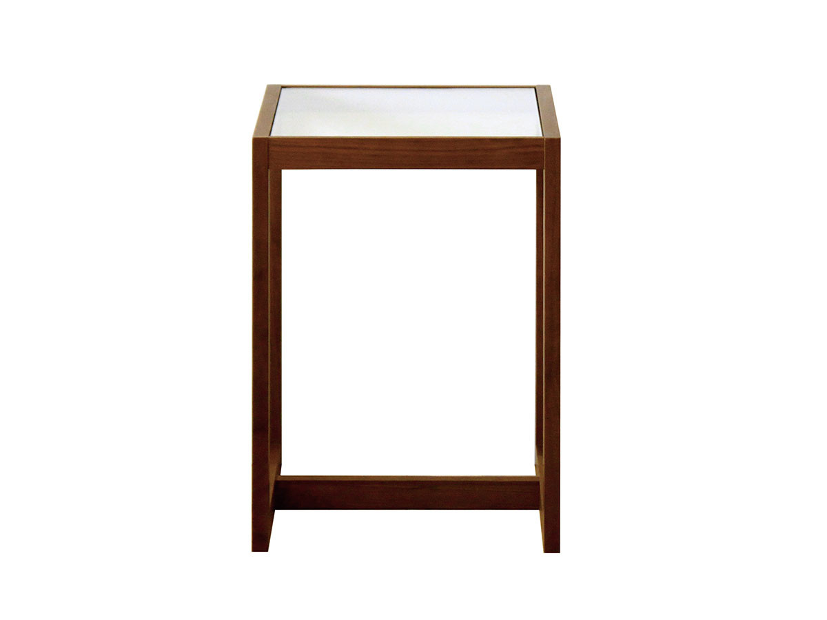 TAKANO MOKKOU CUBE 44 SIDE TABLE / 高野木工 キューブ 44 サイドテーブル（ウォルナット） （テーブル > サイドテーブル） 1