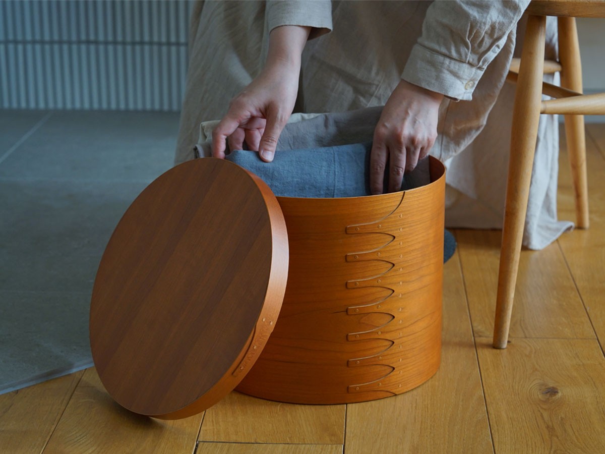 Shaker Round Box / シェーカー ラウンドボックス L （インテリア雑貨 > ツールボックス・小物収納） 4