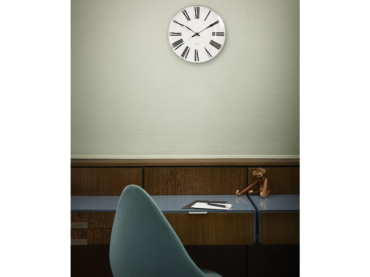 ARNE JACOBSEN
Roman Wall Clock / アルネ・ヤコブセン
ローマン ウォールクロック 直径29cm （時計 > 壁掛け時計） 3