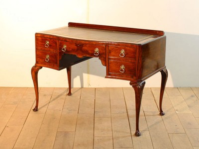 Lloyd's Antiques Real Antique Leather Top Desk / ロイズ 
