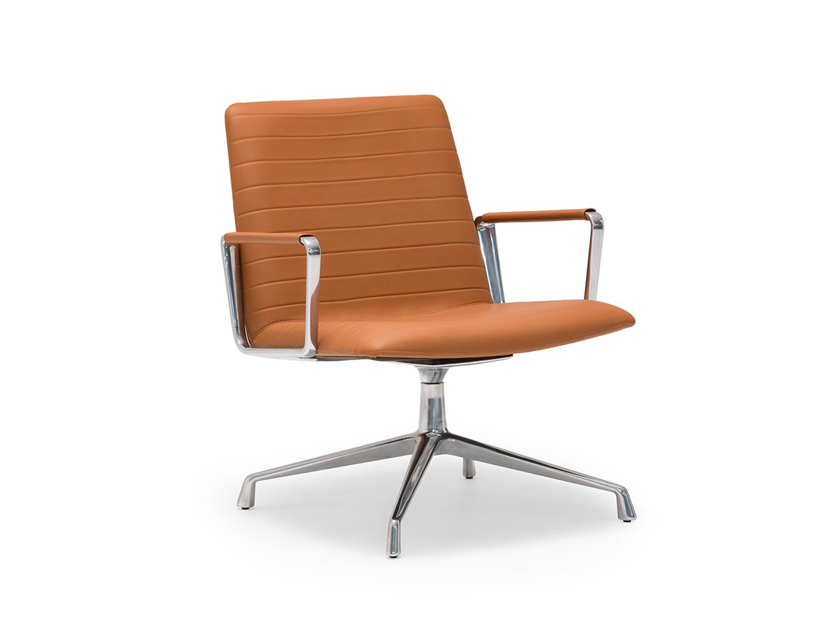 Andreu World Flex Executive Low Back Lounge Chair with Arms / アンドリュー・ワールド フレックス エグゼクティブ BU1893
ローバック ラウンジチェア アーム付 回転式スターベース （チェア・椅子 > オフィスチェア・デスクチェア） 1