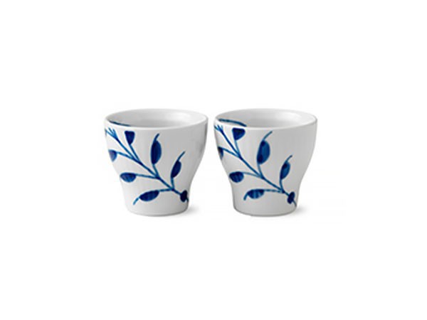 Blue Fluted Mega
Egg Cup Pair