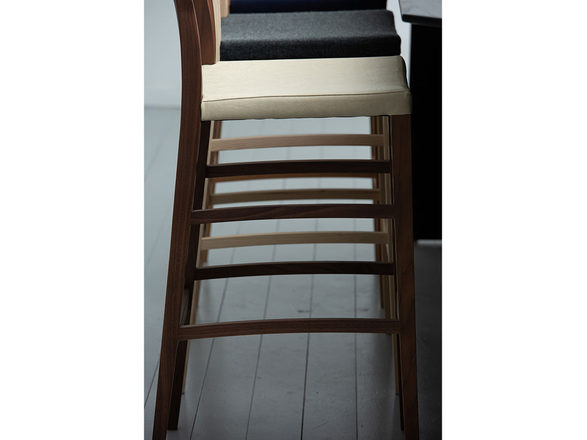平田椅子製作所 FIKA Bar Chair 75 / ひらたいすせいさくじょ フィーカ バーチェア 75 （チェア・椅子 > カウンターチェア・バーチェア） 12