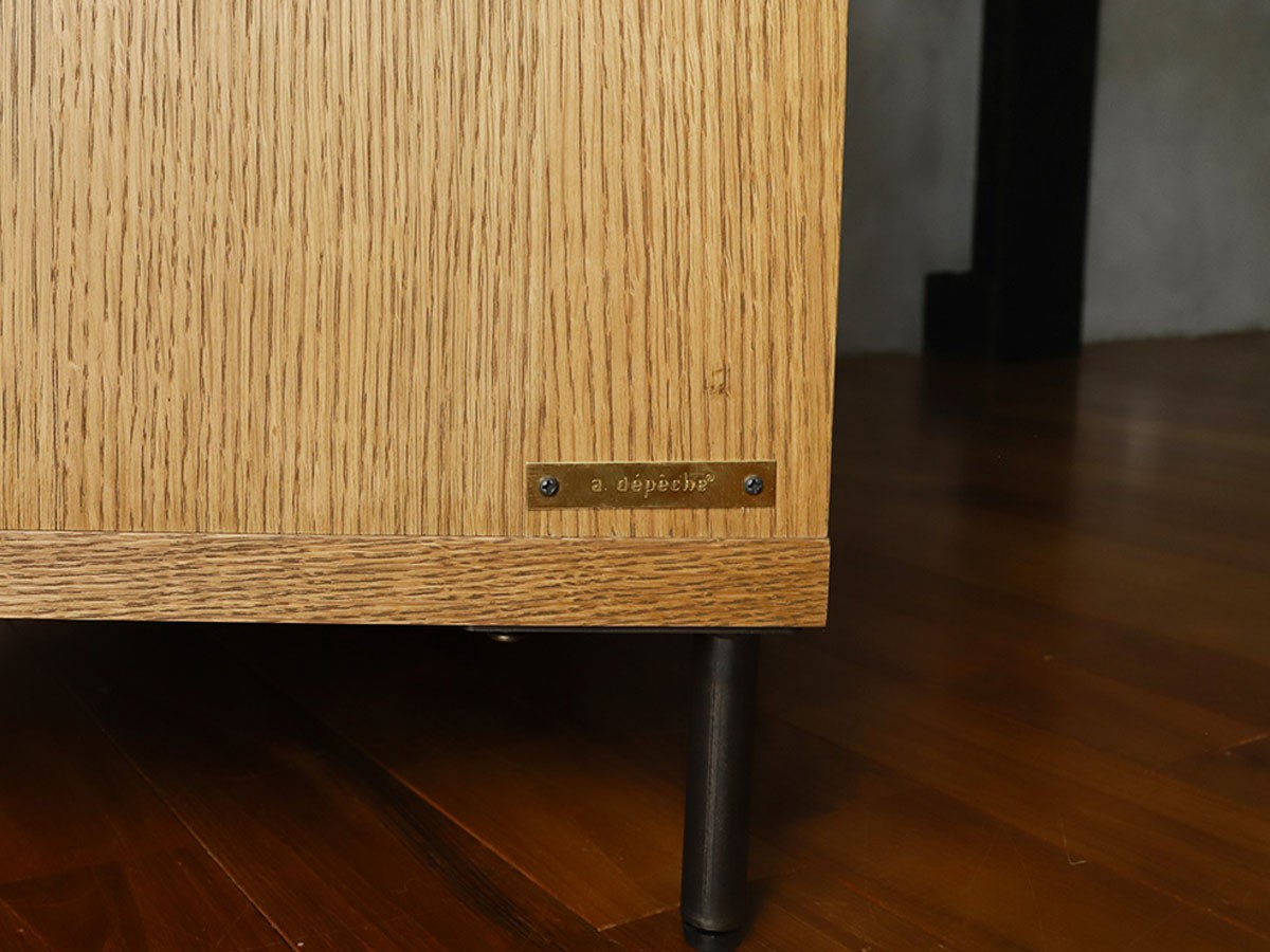 a.depeche cadeal slide glass low board 1500 / アデペシュ カデル スライドガラス ローボード 1500 （収納家具 > サイドボード・リビングボード） 28