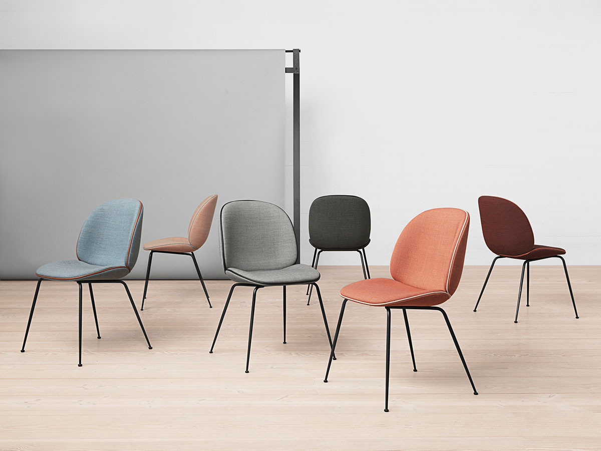 GUBI Beetle Dining Chair Un-upholstered - Conic base / グビ ...