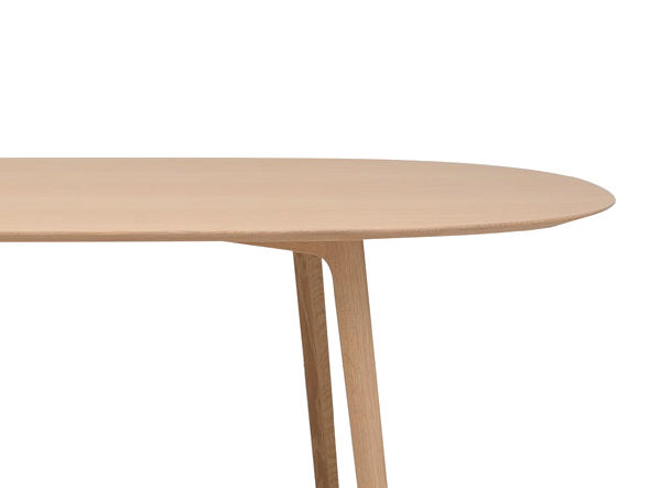 Roundish Dining Table / ラウンディッシュ ダイニングテーブル 幅240cm（オーク） （テーブル > ダイニングテーブル） 2