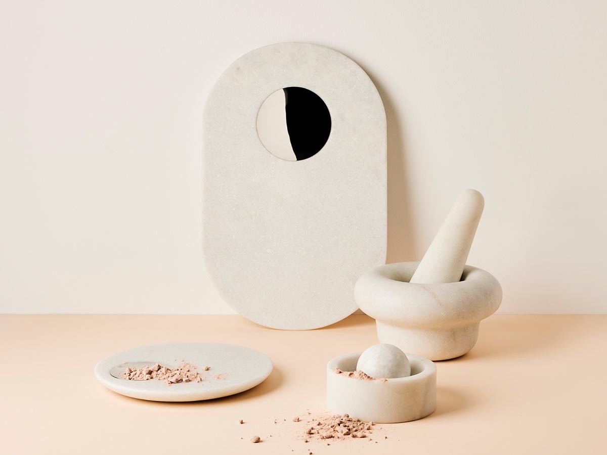 Tom Dixon. Stone Chopping Board White / トム・ディクソン ストーン チョッピングボード（ホワイト） （食器・テーブルウェア > その他テーブルウェア） 2