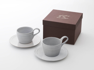 RIMOUT NOISETTE CHOCOLAT CUP & SAUCER SET / リモウト ノワゼット