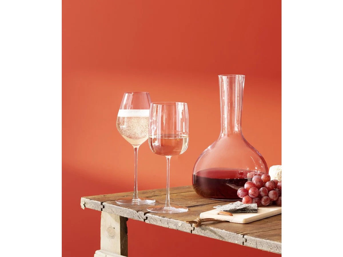 LSA International BOROUGH WINE GLASS SET4 / エルエスエー インターナショナル ボロー ワイングラス 高さ20cm 4脚セット （食器・テーブルウェア > ワイングラス・シャンパングラス） 5