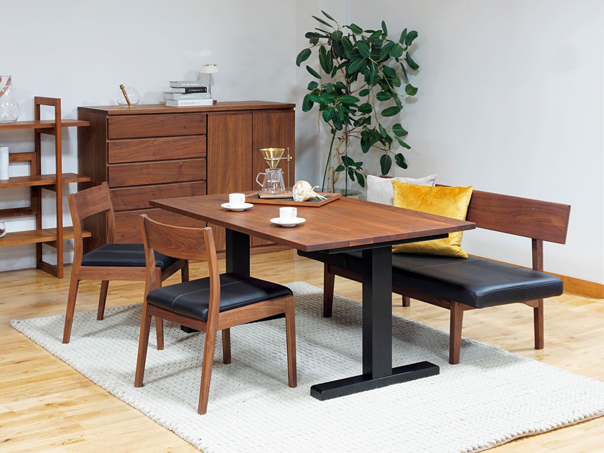 MASTERWAL WILDWOOD LOW DINING TABLE T-LEGS / マスター