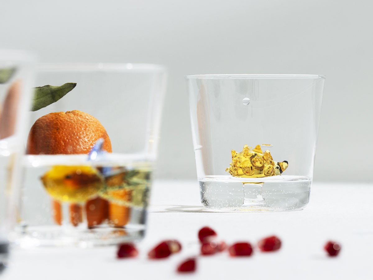 ICHENDORF MILANO Animal Farm Tumbler 
Hedgehog / イッケンドルフ・ミラノ アニマルファーム タンブラー 
ハリネズミ 350ml （食器・テーブルウェア > タンブラー・グラス） 2