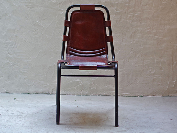 LIFE FURNITURE IRON LEATHER CHAIR / ライフファニチャー アイアン レザーチェア （チェア・椅子 > ダイニングチェア） 5