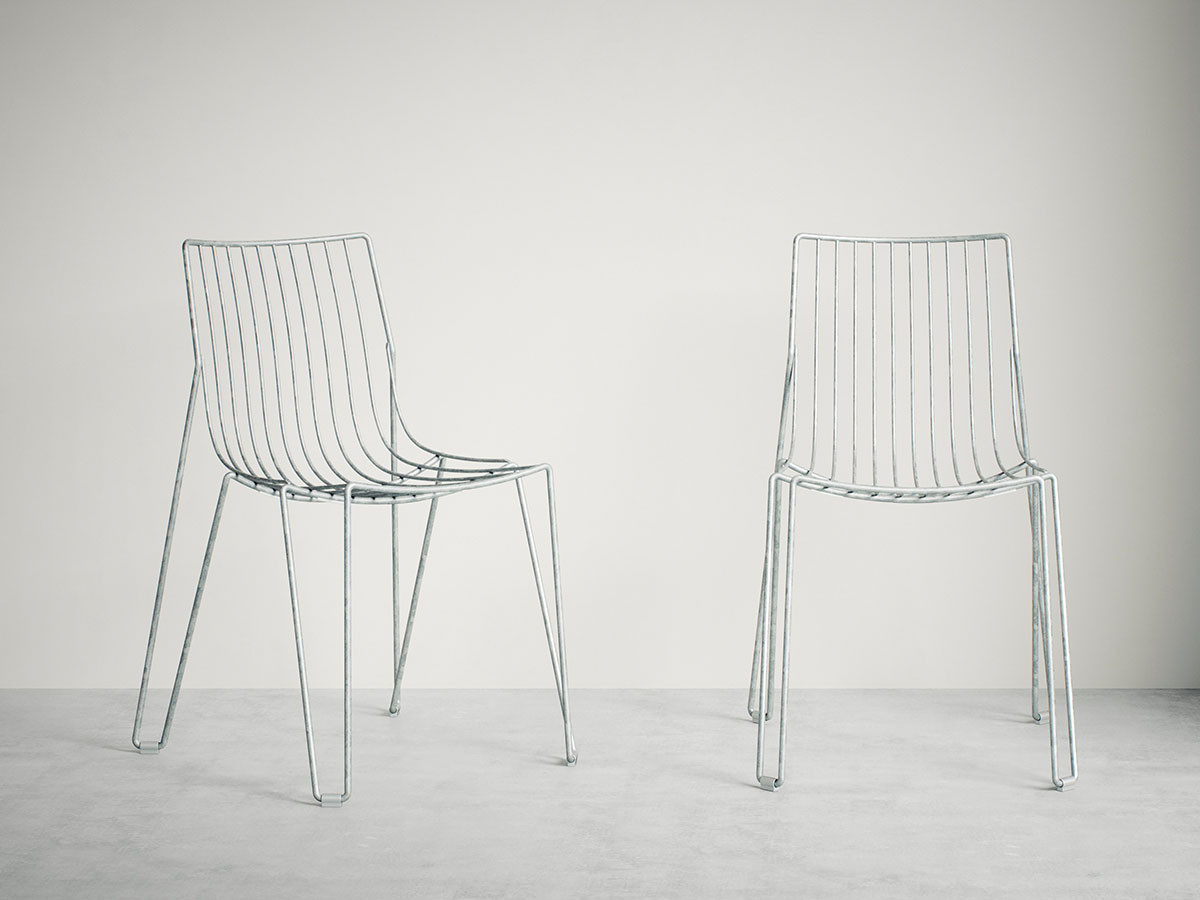 MASSPRODUCTIONS TIO CHAIR GALVANISED / マスプロダクションズ ティオ チェア ガルバナイズド （ガーデンファニチャー・屋外家具 > ガーデンチェア・アウトドアチェア） 2