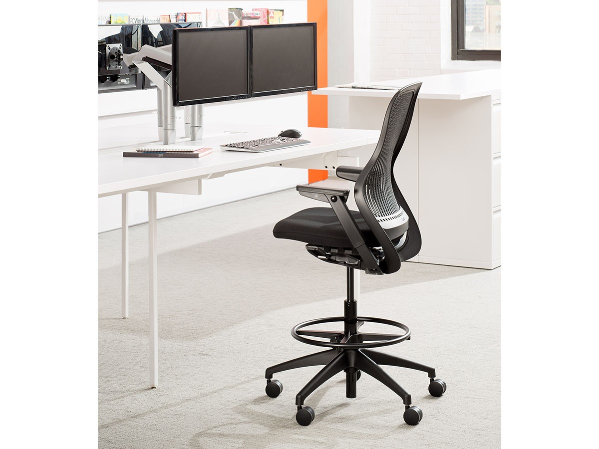 Knoll Office ReGeneration High Task Chair / ノルオフィス リジェネレーション ハイタスクチェア （チェア・椅子 > カウンターチェア・バーチェア） 7