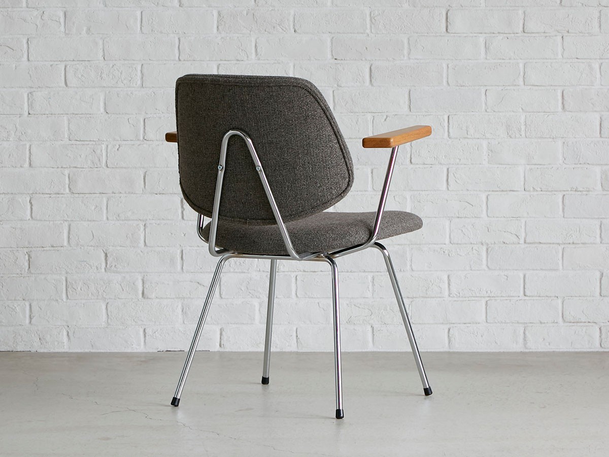 Knot antiques ABOCK CHAIR / ノットアンティークス アボック チェア 肘付（ファブリック / クロムフレーム） （チェア・椅子 > ダイニングチェア） 12