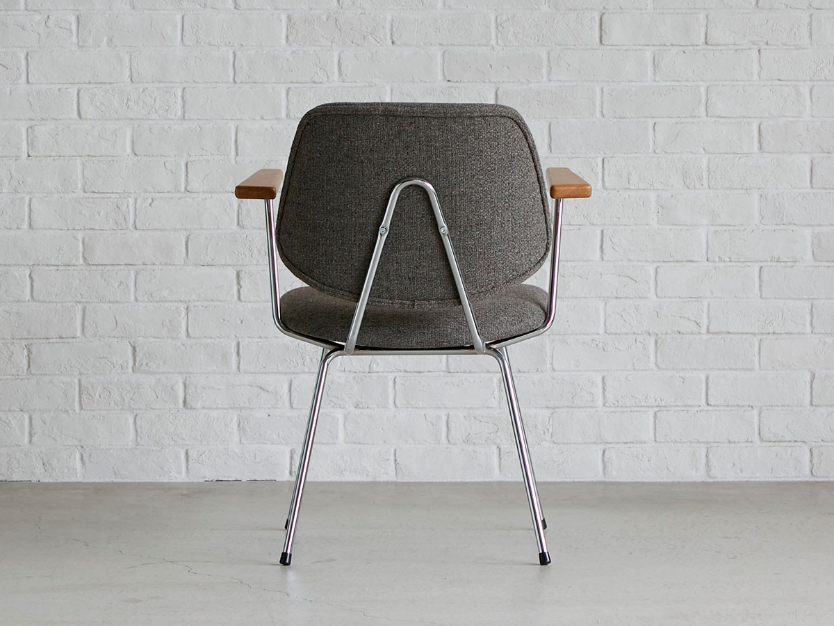 Knot antiques ABOCK CHAIR / ノットアンティークス アボック チェア 肘付（ファブリック / クロムフレーム） （チェア・椅子 > ダイニングチェア） 13