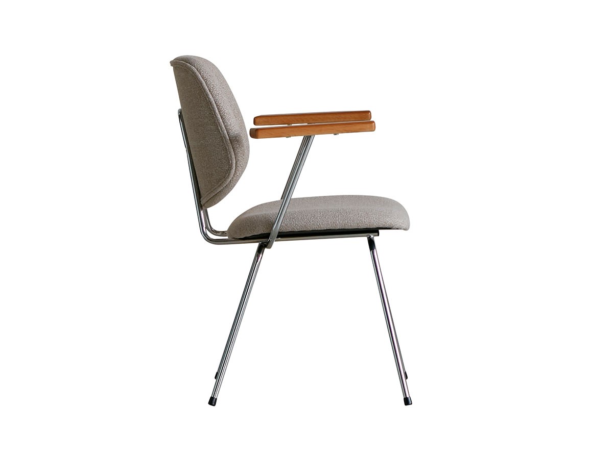Knot antiques ABOCK CHAIR / ノットアンティークス アボック チェア 肘付（ファブリック / クロムフレーム） （チェア・椅子 > ダイニングチェア） 30