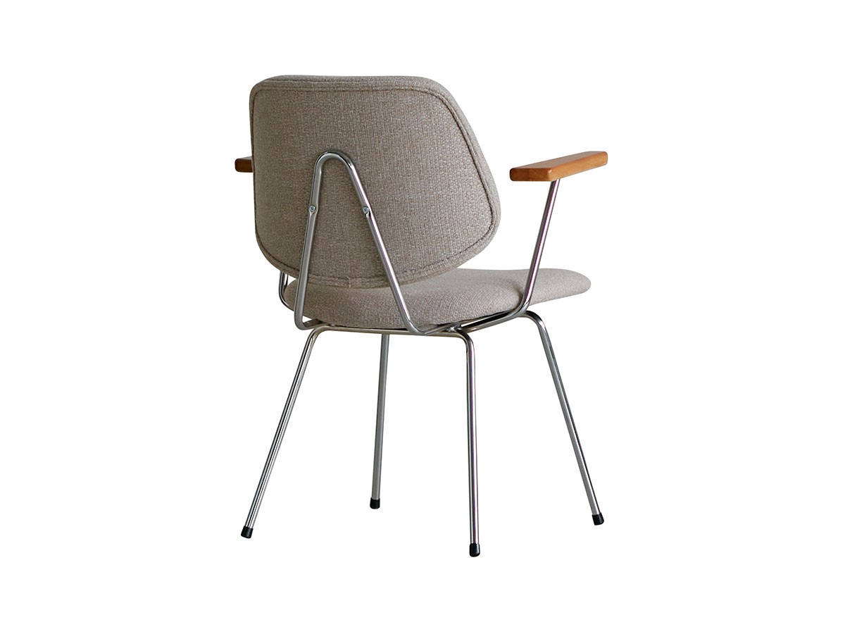 Knot antiques ABOCK CHAIR / ノットアンティークス アボック チェア 肘付（ファブリック / クロムフレーム） （チェア・椅子 > ダイニングチェア） 31